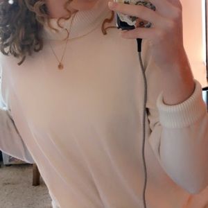 white turtleneck